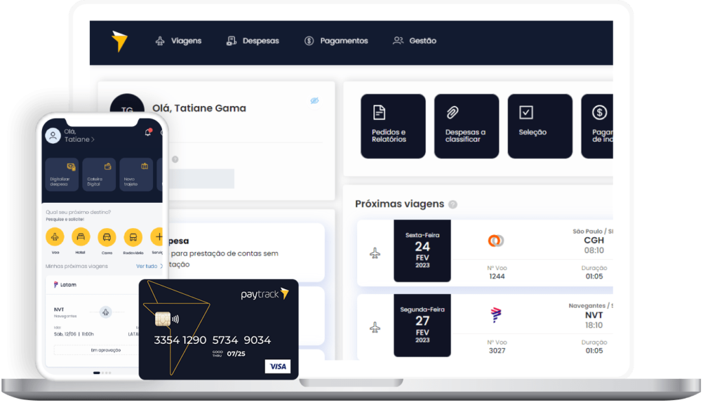 Paytrack Viagem a trabalho simplificada 2023 V3